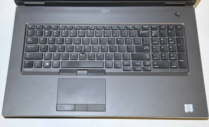 Мобільна робоча станція Dell Precision 7740 / 17,3" (1920x1080) IPS / Intel Core i7-9750H (6 (12) ядер по 2,6 - 4,5 ГГц) / 64 ГБ DDR4 / 1000 ГБ SSD / nVidia Quadro RTX 4000, 8 ГБ GDDR6, 256-біт / HDMI / WebCam б/в - зображення 8