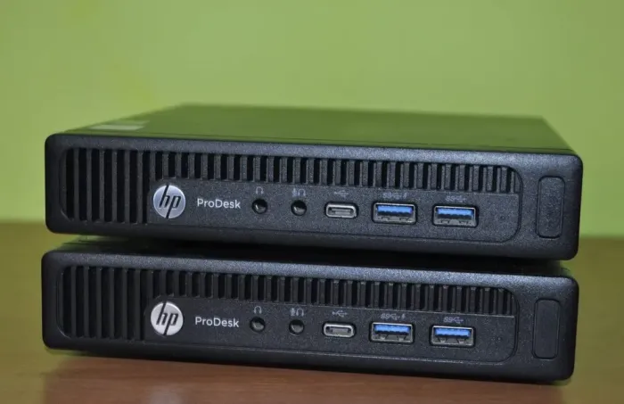 Неттоп HP ProDesk 600 G2 Mini PC USFF / Intel Core i3-6100T (2 (4) ядра по 3.2 GHz) / 16 GB DDR4 / 240 GB SSD / Intel HD Graphics 530 / USB Wi-Fi / Windows 11 Pro + Блок живлення б/в - зображення 10