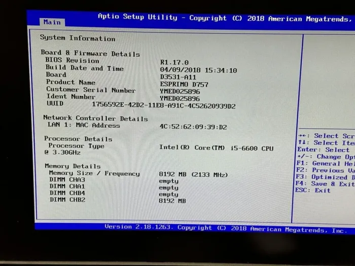Компьютер Fujitsu Esprimo D757 E90+ SFF / Intel Core i5-6600 (4 ядра по 3.3 - 3.9 GHz) / 8 GB DDR4 / 240 GB SSD / Intel HD Graphics 530 / 280W / DVD-ROM / DisplayPort б/в - зображення 8