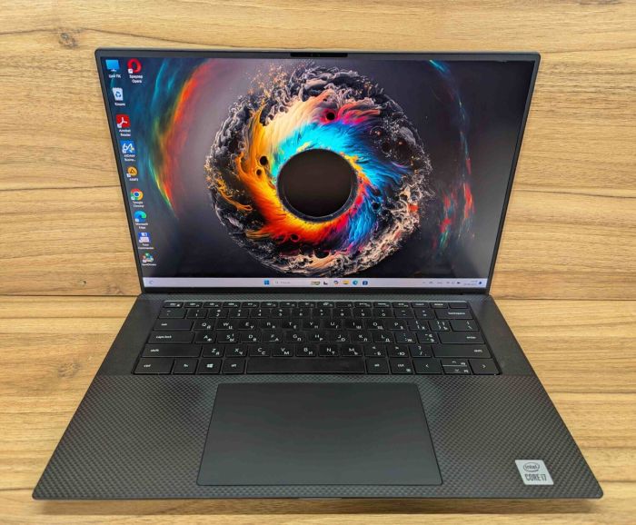 Мобільна робоча станція Б-класу Dell Precision 5550 / 15,6" (1920x1080) IPS / Intel Core i7-10850H (6 (12) ядер по 2,7 - 5,1 ГГц) / 32 ГБ DDR4 / 512 ГБ SSD / nVidia Quadro T1000, 4 ГБ GDDR6, 128-біт / WebCam / Windows 11 б/в - зображення 2