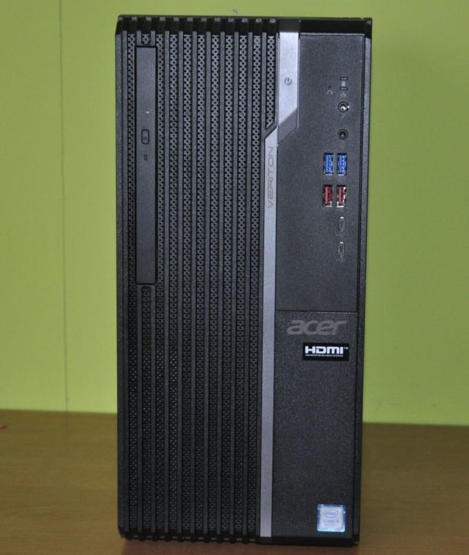 Комп'ютер Б-класу Acer Veriton S4660G Tower / Intel Core i5-8400 (6 ядер по 2,8 - 4,0 ГГц) / 12 ГБ DDR4 / 256 ГБ SSD / Intel UHD Graphics 630 / Windows 11 Pro б/в - изображение 5