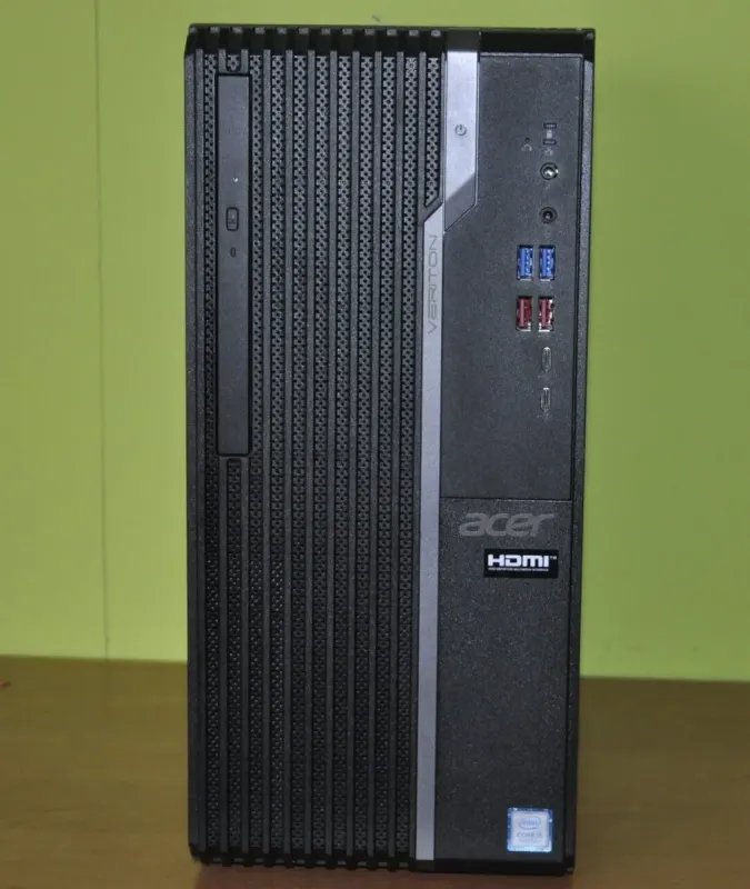 Комп'ютер Б-класу Acer Veriton S4660G Tower / Intel Core i5-8400 (6 ядер по 2,8 - 4,0 ГГц) / 12 ГБ DDR4 / 256 ГБ SSD / Intel UHD Graphics 630 / Windows 11 Pro б/в - зображення 5