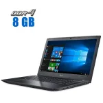 Ноутбук Acer TravelMate P259 / 15.6" (1920x1080) TN / Intel Core i3-7130U (2 (4) ядра по 2.7 GHz) / 8 GB DDR4 / 256 GB SSD / Intel HD Graphics 620 / WebCam б/в