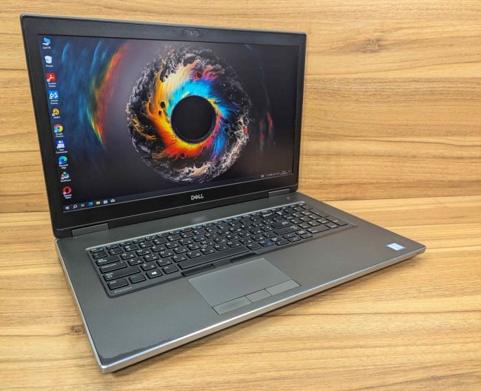 Мобільна робоча станція Dell Precision 7740 / 17,3" (1920x1080) IPS / Intel Core i7-9750H (6 (12) ядер по 2,6 - 4,5 ГГц) / 64 ГБ DDR4 / 1000 ГБ SSD / nVidia Quadro RTX 4000, 8 ГБ GDDR6, 256-біт / HDMI / WebCam / Windows 10 б/в - зображення 4
