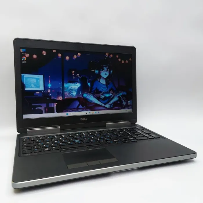 Мобільна робоча станція Dell Precision 7520 / 15.6" (1920x1080) TN / Intel Core i7-6820HQ (4 (8) ядра по 2.7 - 3.6 GHz) / 32 GB DDR4 / 512 GB SSD M.2 / AMD Radeon R9 M375X, 2 ГБ GDDR5, 128-біт / WebCam б/в - зображення 2
