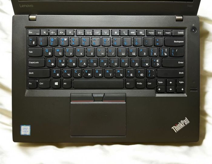Ноутбук Lenovo ThinkPad T460 / 14" (1366x768) TN / Intel Core i5-6200U (2 (4) ядра по 2.3 - 2.8 GHz) / 4 GB DDR3 / 320 GB HDD / Intel HD Graphics 520 / WebCam / Без АКБ б/в - зображення 3
