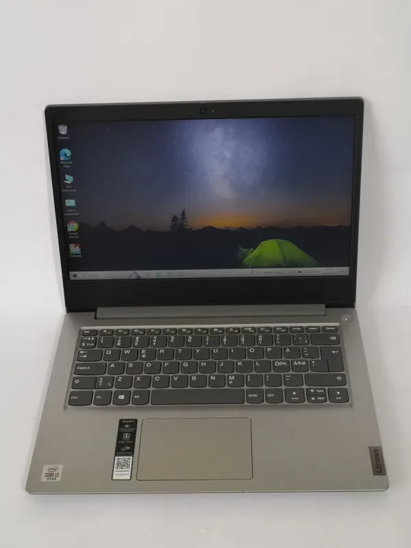 Ультрабук Б-клас Lenovo IdeaPad 3 14IIL05 / 14" (1920x1080) TN / Intel Core i3-1005G1 (2 (4) ядра по 1.2 - 3.4 GHz) / 8 GB DDR4 / 128 GB SSD / Intel UHD Graphics / WebCam / HDMI / Windows 10 Home б/в - зображення 2