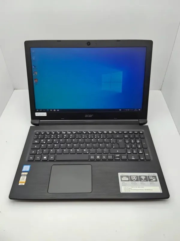 Ноутбук Acer Aspire A315 / 15.6" (1366x768) TN / Intel Core i3-7020U (2 (4) ядра по 2.3 GHz) / 8 GB DDR4 / 120 GB SSD / Intel HD Graphics 620 / WebCam б/в - зображення 7