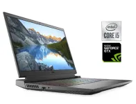 Ігровий ноутбук Б-клас Dell G15 5510 / 15.6" (1920x1080) IPS / Intel Core i5-10500H (6 (12) ядер по 2.5 - 4.5 GHz) / 8 GB DDR4 / 256 GB SSD / nVidia GeForce GTX 1650, 4 GB GDDR6, 128-bit / WebCam б/в