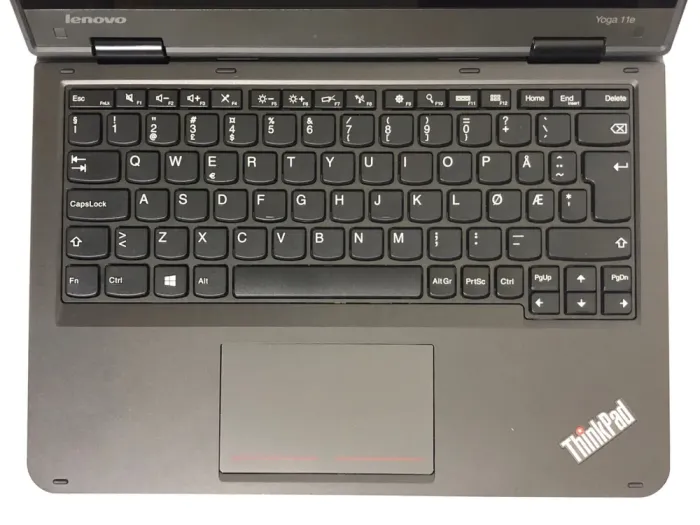 Нетбук-трансформер Lenovo ThinkPad Yoga 11e / 11.6" (1366x768) TN Touch / Intel Celeron N2920 (4 ядра по 1.86 - 2.0 GHz) / 4 GB DDR3 / 192 GB SSD / Intel HD Graphics / WebCam / Win 10 Pro б/в - зображення 8