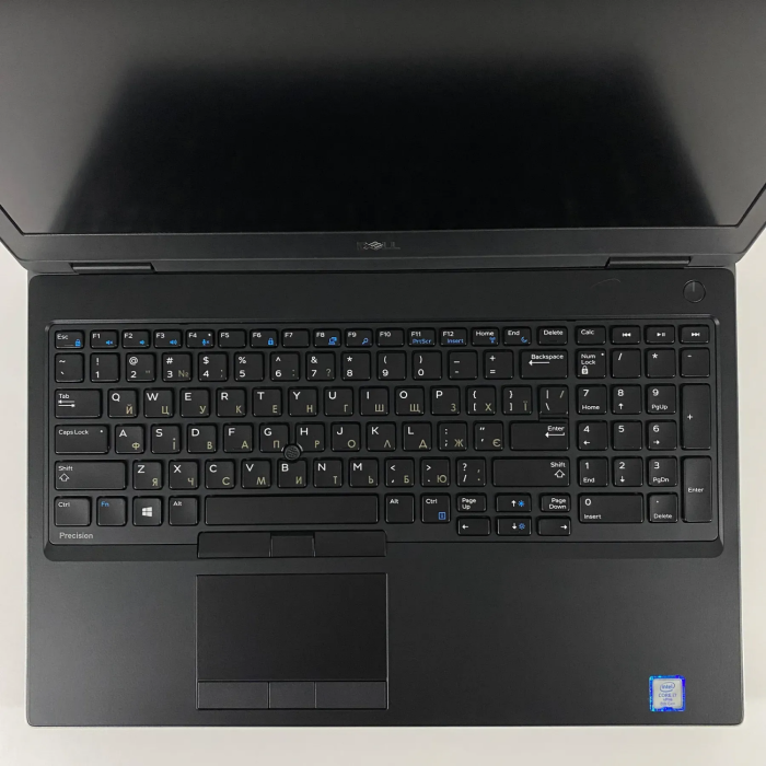 Мобільна робоча станція Б-класу Dell Precision 7530 / 15,6" (3840x2160) IPS / Intel Core i7-8850H (6 (12) ядра по 2,6 - 4,3 ГГц) / 16 ГБ DDR4 / 512 ГБ SSD / nVidia Quadro P1000, 4 ГБ GDDR5, 128-біт / WebCam / HDMI б/в - зображення 3