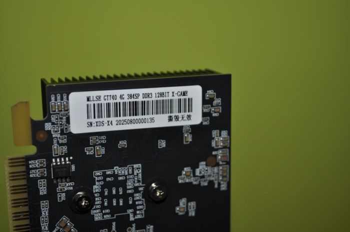 Дискретна відеокарта MLLSE GeForce GT 740, 4 GB GDDR3, 128-bit / DVI, HDMI, DisplayPort - зображення 14