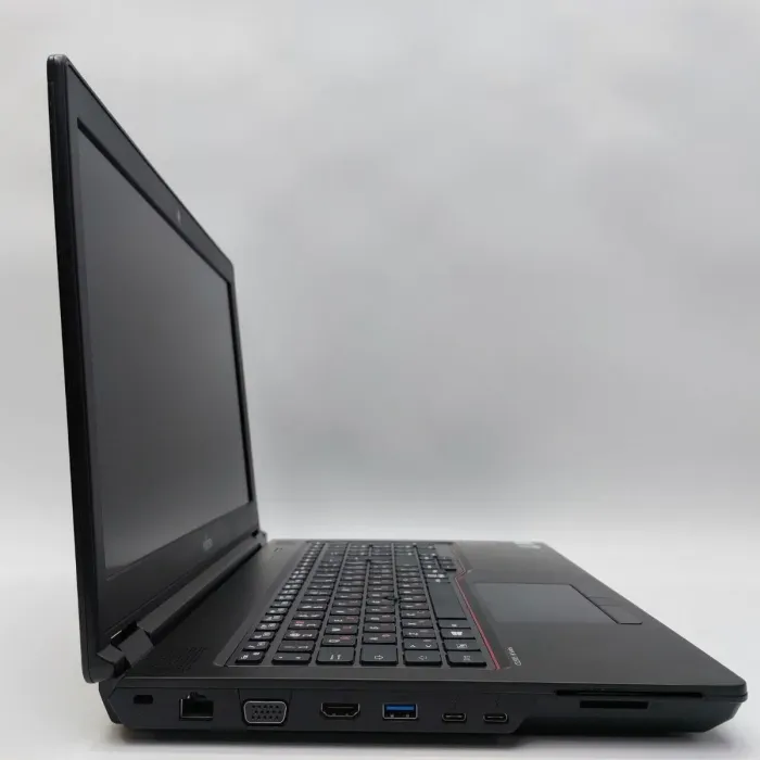 Мобільна робоча станція Б-клас Fujitsu Celsius H780 / 15.6" (1920x1080) IPS / Intel Core i7-8750H (6 (12) ядер по 2.2 - 4.1 GHz) / 32 GB DDR4 / 512 GB SSD / Quadro P600, 4 GB GDDR5, 128-bit / WebCam б/в - зображення 4