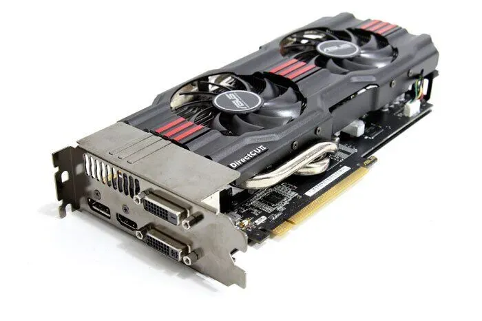 Дискретна відеокарта Asus GeForce GTX 670, 2 GB GDDR5, 256-bit / 1x HDMI, 1x DisplayPort, 2x DVI б/в - зображення 1