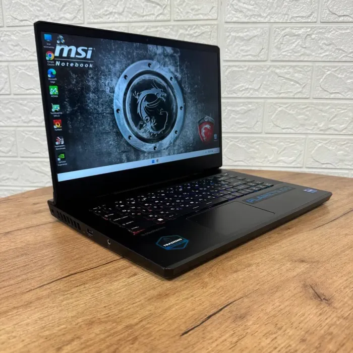 Ігровий ноутбук Б-клас MSI GP66 Leopard 11UG / 15.6" (1920x1080) IPS / Intel Core i7-11800H (8 (16) ядер по 1.9 - 4.6 GHz) / 16 GB DDR4 / 512 GB SSD / nVidia GeForce RTX 3070, 8 GB GDDR6, 256-bit / WebCam б/в - зображення 4