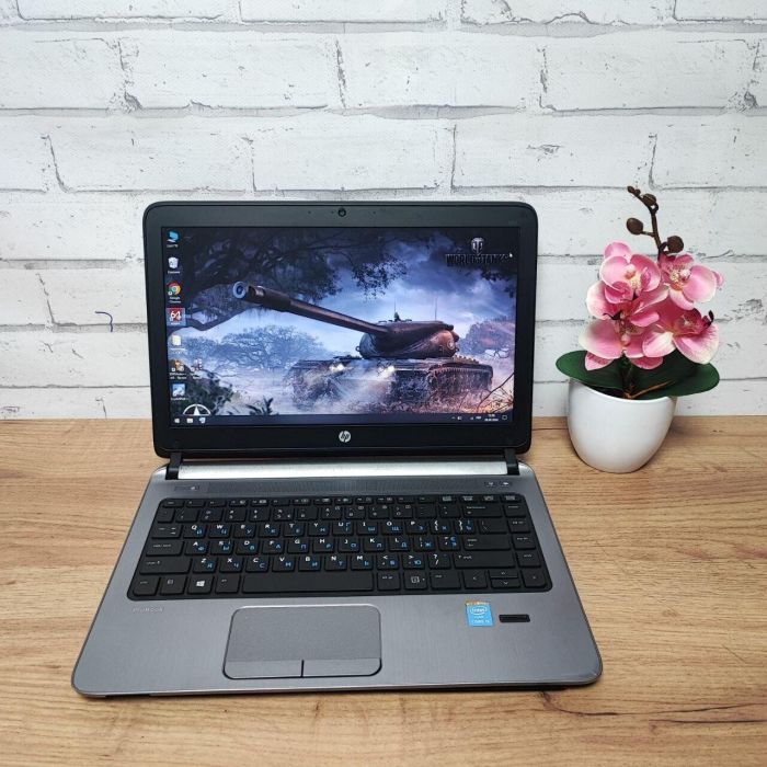 Ноутбук HP ProBook 430 G2 / 13.3" (1366x768) TN / Intel Core i3-4030U (2 (4) ядра по 1.9 GHz) / 8 GB DDR3 / 128 GB SSD / Intel HD Graphics 4400 / WebCam б/в - зображення 2
