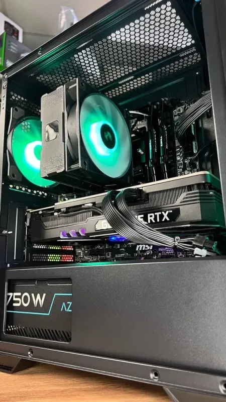 Збірка під замовлення: комп'ютер MSI MAG Forge M100R Black Tower / AMD Ryzen 7 5700X (8 (16) ядер по 3.4 - 4.6 GHz) / 32 GB DDR4 / 1000 GB SSD M.2 / nVidia GeForce RTX 3080, 10 GB GDDR6X, 320-bit / 750W б/в - зображення 5