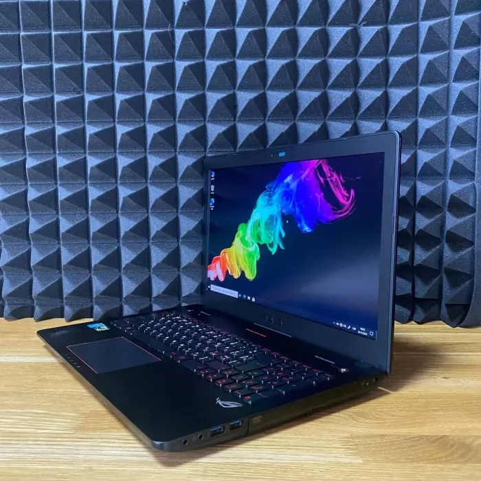 Ігровий ноутбук Б-клас Asus ROG G56JK / 15.6" (1920x1080) TN / Intel Core i7-4700HQ (4 (8) ядра по 2.4 - 3.4 GHz) / 16 GB DDR3 / 128 GB SSD / nVidia GeForce GTX 850M, 2 GB GDDR3, 128-bit / WebCam / DVD-ROM б/в - зображення 4