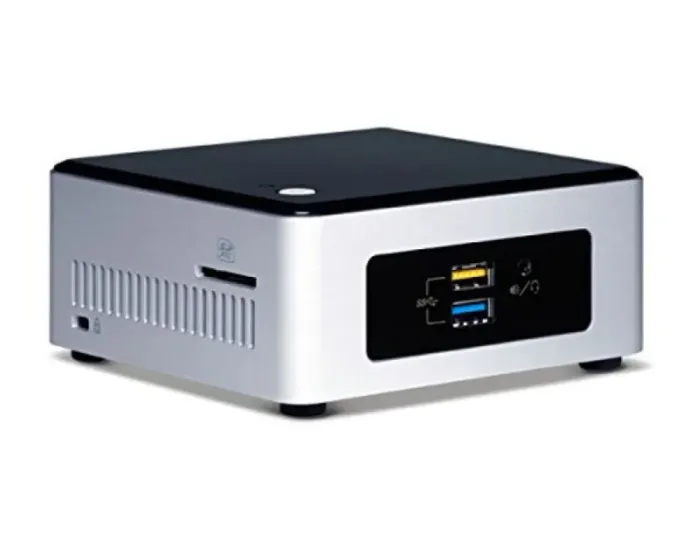 Неттоп Б-клас Intel NUC BOXNUC5PPYH USFF / Intel Celeron N3050 (2 ядра по 1.6 - 2.16 GHz) / 4 GB DDR3 / 120 GB SSD / Intel HD Graphics б/в - зображення 1