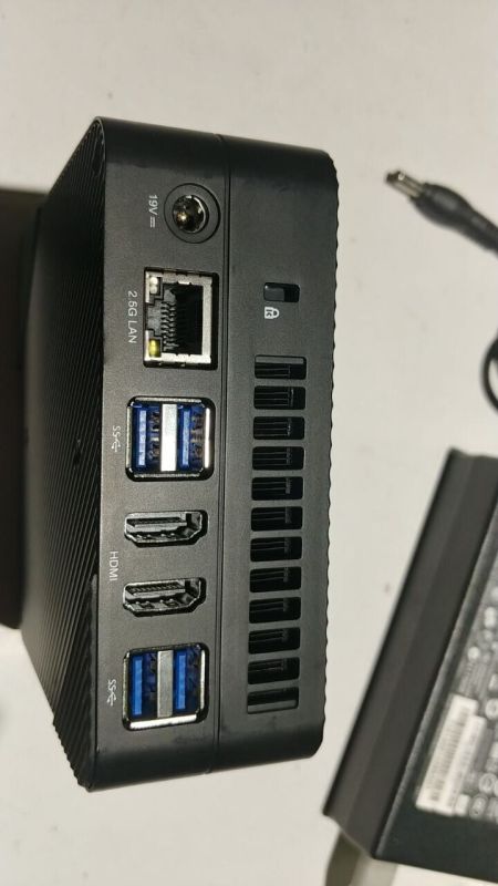 Неттоп Beelink GR9 USFF / AMD Ryzen 9 5900HX (8 (16) ядер по 3.3 - 4.6 GHz) / 16 GB DDR4 / 240 GB SSD / AMD RX Vega 8 / USB 3.1 / Wi-Fi / Bluetooth / Блок живлення в комплекті б/в - зображення 7