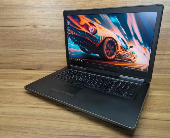 Мобільна робоча станція Dell Precision 7710 / 17.3" (3840x2160) IPS / Intel Core i7-6820HQ (4 (8) ядра по 2.7 - 3.6 GHz) / 64 GB DDR4 / 1000 GB SSD / nVidia Qua 256-bit / WebCam / Windows 10 б/в - зображення 5