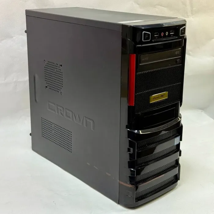 Комп'ютер Б-клас PrimePC Solo Tower / Intel Core i5-4440 (4 ядра по 3.1 - 3.3 GHz) / 8 GB DDR3 / 120 GB SSD + 500 GB HDD / nVidia GeForce GT 710, 1 GB GDDR3, 64-bit / DVD-ROM / 360W б/в - зображення 4