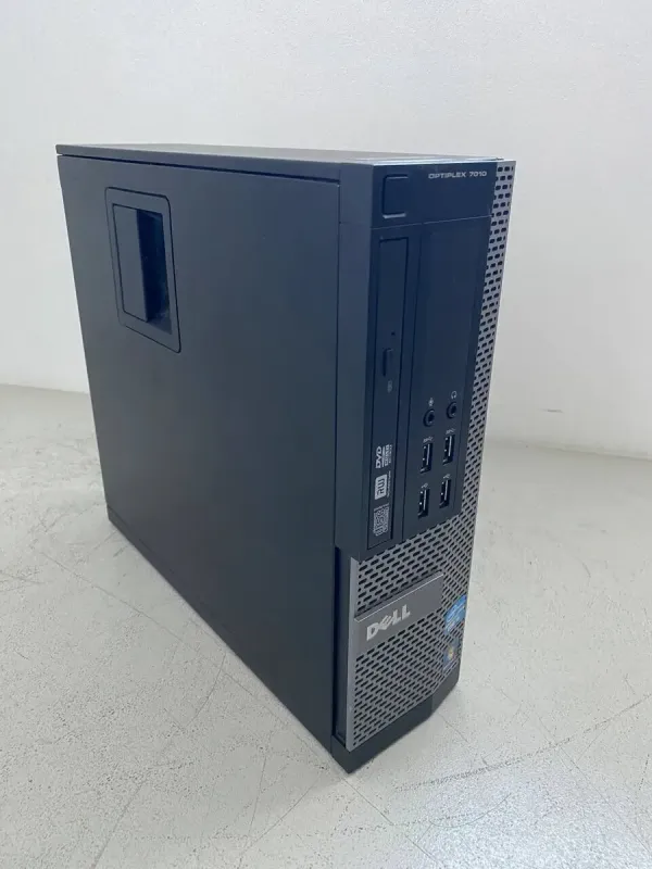 Комп'ютер Dell OptiPlex 7010 SFF / Intel Core i5-3470 (4 ядра по 3,2 - 3,6 ГГц) / 8 ГБ DDR3 / 250 ГБ HDD / Intel HD Graphics 2500 / DVD-ROM б/в - зображення 3