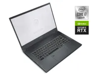 Мобільна робоча станція Б-клас MSI WS66 10TKT / 15.6" (1920x1080) IPS Touch / Intel Core i7-10875H (8 (16) ядер по 2.3 - 5.1 GHz) / 32 GB DDR4 / 1000 GB SSD / nVidia Quadro RTX 3000, 6 GB GDDR6, 192-bit / WebCam б/в