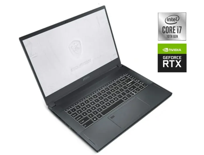 Мобільна робоча станція Б-клас MSI WS66 10TKT / 15.6" (1920x1080) IPS Touch / Intel Core i7-10875H (8 (16) ядер по 2.3 - 5.1 GHz) / 32 GB DDR4 / 1000 GB SSD / nVidia Quadro RTX 3000, 6 GB GDDR6, 192-bit / WebCam б/в - зображення 1