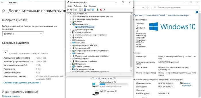 Ноутбук Б-клас Lenovo G500 / 15.6" (1366x768) TN / Intel Celeron 1005M (2 ядра по 1.9 GHz) / 8 GB DDR3 / 128 GB SSD / Intel HD Graphics / WebCam б/в - зображення 8