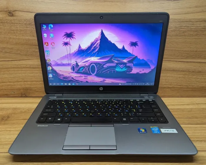 Ультрабук HP EliteBook 840 G1 / 14" (1366x768) TN / Intel Core i5-4200U (2 (4) ядра по 1.6 - 2.6 GHz) / 8 GB DDR3 / 240 GB SSD / Intel HD Graphics 4400 / WebCam / Fingerprint / Windows 10 б/в - зображення 2