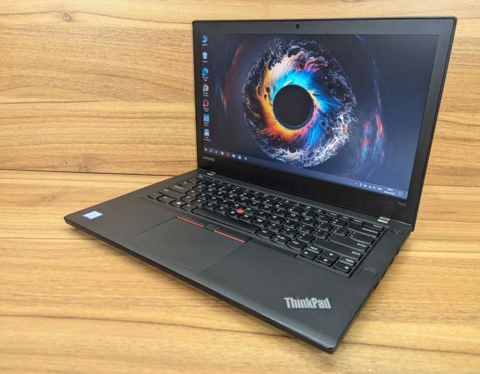 Ультрабук Lenovo ThinkPad T470 / 14" (1366x768) TN / Intel Core i5-7200U (2 (4) ядра по 2.5 - 3.1 GHz) / 8 GB DDR4 / 240 GB SSD / Intel HD Graphics 520 / WebCam / TouchID / Windows 10 б/в - зображення 5