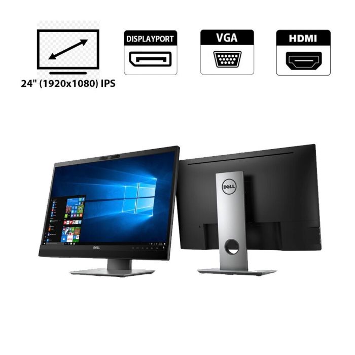 Монітор Dell P2418HZm / 24" (1920x1080) IPS WLED / HDMI, DisplayPort, VGA б/в - зображення 1