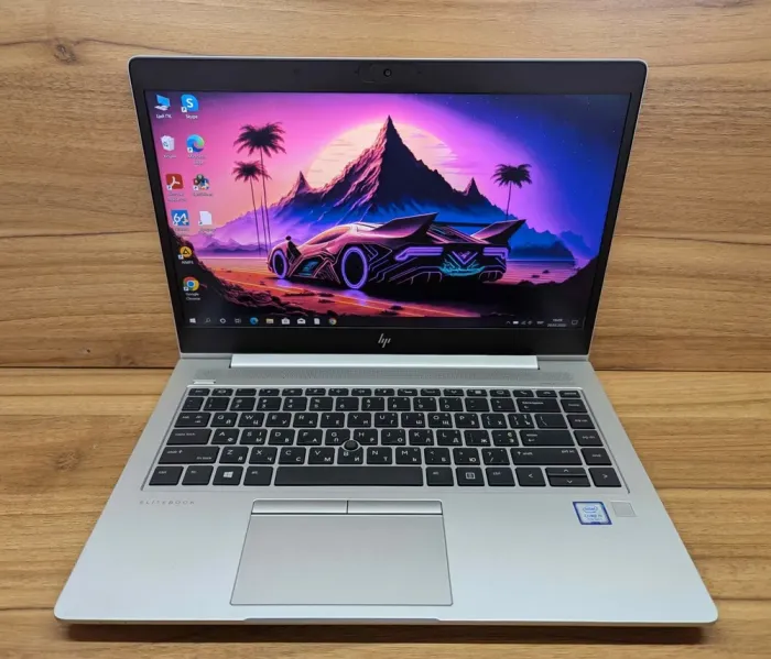 Ультрабук HP EliteBook 840 G5 / 14" (1920x1080) IPS / Intel Core i5-7200U (2 (4) ядра по 2.5 - 3.1 GHz) / 16 GB DDR4 / 480 GB SSD / Intel UHD Graphics 620 / WebCam / TouchID / Windows 10 б/в - зображення 2