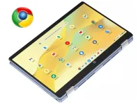 Ультрабук-трансформер HP Chromebook x360 14 G1 / 14" (1920x1080) IPS Touch / Intel Core i3-8130U (2 (4) ядра по 2.2 - 3.4 GHz) / 8 GB DDR4 / 64 GB eMMC / Intel UHD Graphics 620 / WebCam / ChromeOS б/в