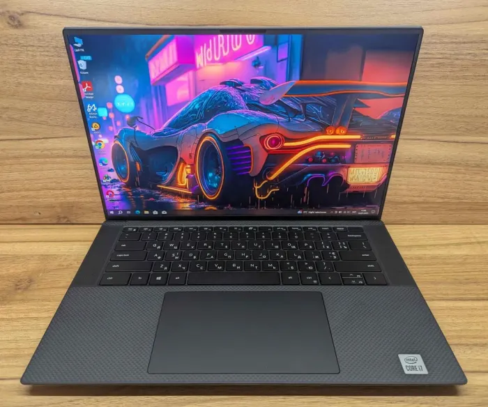 Мобільна робоча станція Dell Precision 5550 / 15.6" (1920x1080) IPS / Intel Core i7-10850H (6 (12) ядер по 2.7 - 5.1 GHz) / 16 GB DDR4 / 512 GB SSD / nVidia Quadro T1000, 4 GB GDDR6, 128-bit / WebCam / Windows 10 б/в - зображення 2