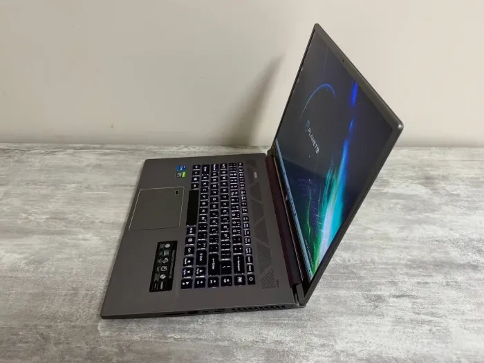 Ігровий ноутбук Acer Predator Triton 500 PT516-51s / 16" (2560x1600) IPS / Intel Core i7-11800H (8 (16) ядер по 2,3 - 4,6 ГГц) / 16 ГБ DDR4 / 512 ГБ SSD / nVidia GeForce RTX 3060, 6 ГБ GDDR6, 192-біт / Веб-камера / Win 11 б/в - изображение 5