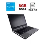 Ноутбук Fujitsu LifeBook E736 / 13.3" (1366x768) TN / Intel Core i5-6200U (2 (4) ядра по 2.3 - 2.8 GHz) / 8 GB DDR4 / 240 GB SSD / Intel HD Graphics 520 / WebCam б/в