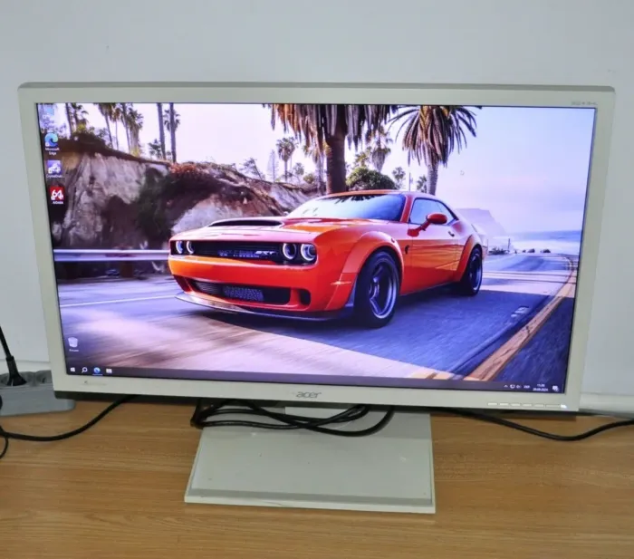 Монітор Б-клас Acer B243HL / 24" (1920x1080) TN / VGA, DVI / Старовинні колонки 1x 1W / VESA 100x100 б/в - зображення 3