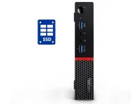Неттоп Lenovo ThinkCentre M600 USFF / Intel Celeron N3010 (2 ядра по 1.04 - 2.24 GHz) / 8 GB DDR3 / 32 GB SSD M.2 / Intel HD Graphics / Win 10 б/в