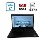 Ультрабук Б-клас Dell Latitude 7490 / 14" (1920x1080) IPS / Intel Core i7-8650U (4 (8) ядра по 1.9 - 4.2 GHz) / 8 GB DDR4 / 128 GB SSD / Intel UHD Graphics 620 / WebCam б/в