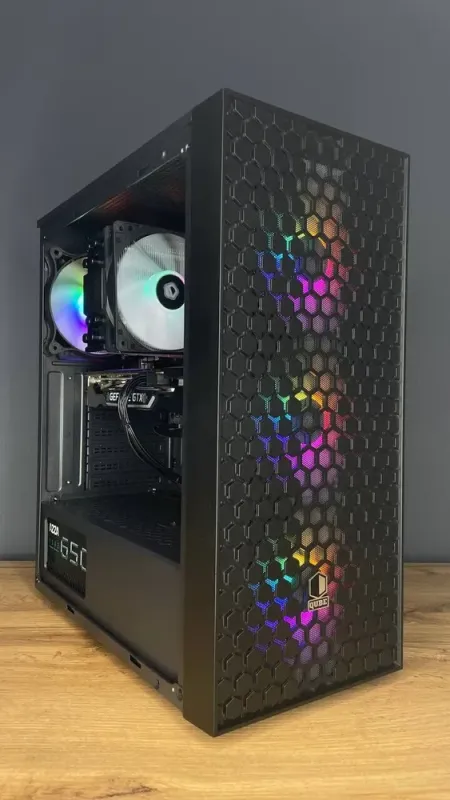 Ігровий ПК Qube  / Core i3-12100F (4(8) ядра по 3.3-4.3GHz) / 16GB DDR4 / 256GB SSD M.2 + 1000GB HDD / GeForce GTX 1660 Super, 6GB / 650W - зображення 2
