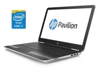 Ноутбук Б-клас HP Pavilion 15-au018wm / 15.6" (1366x768) TN Touch / Intel Core i7-6500U (2 (4) ядра по 2.5 - 3.1 GHz) / 12 GB DDR4 / 256 GB SSD / Intel HD Graphics 520 / WebCam б/в