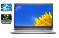 Ноутбук Б-клас Dell Latitude 5521 / 15.6" (1920x1080) IPS / Intel Core i5-11500H (6 (12) ядер по 2.4 - 4.6 GHz) / 16 GB DDR4 / 512 GB SSD / nVidia GeForce MX450, 2 GB GDDR5, 64-bit / WebCam / HDMI б/в