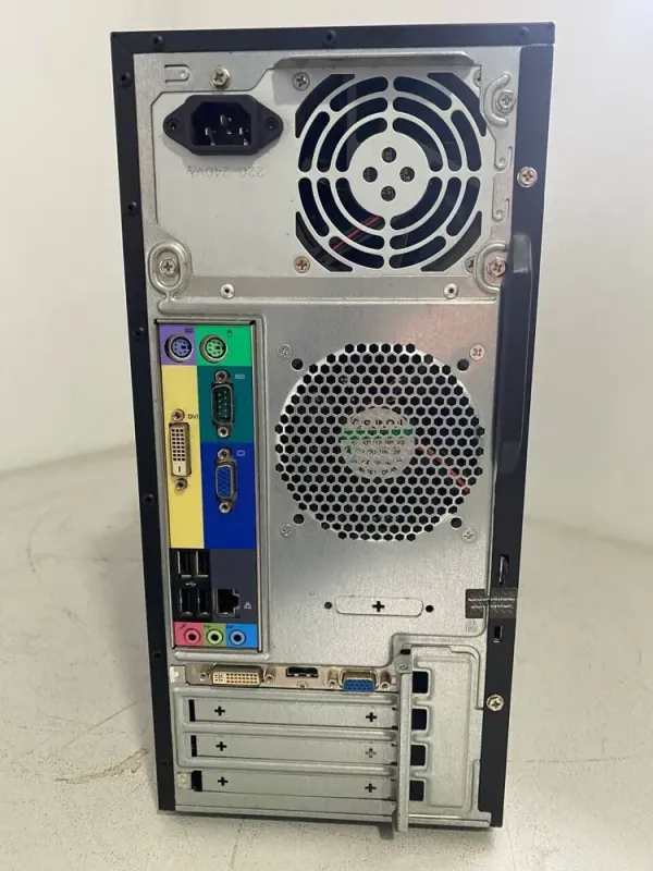 Комп'ютер Acer Veriton M290 Tower / Intel Core i5-2500 (4 ядра по 3,3 - 3,7 ГГц) / 8 ГБ DDR3 / 128 ГБ SSD + 250 ГБ HDD / nVidia GeForce GT 530, 2 ГБ GDDR3, 64-біт / DVD-ROM б/в - зображення 5