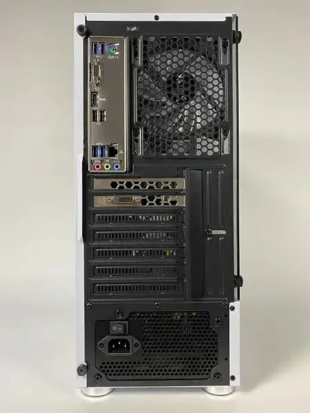 Ігровий ПК 1stPlayer White ATX / AMD Ryzen 5 2600 (6 (12) ядер 3,4 - 3,9 ГГц) / 16 ГБ DDR4 / 128 ГБ SSD + 1000 ГБ HDD / AMD Radeon RX 570, 8 ГБ GDDR5, 256-біт / 500 Вт / Asus Prime A520M-K б/в - зображення 4