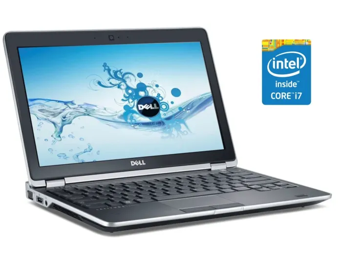 Нетбук Б-клас Dell Latitude E6230 / 12.5" (1366x768) TN / Intel Core i7-3540M (2 (4) ядра по 3.0 - 3.7 GHz) / 8 GB DDR3 / 480 GB SSD / Intel HD Graphics 4000 / WebCam / Win 10 Pro б/в - зображення 1