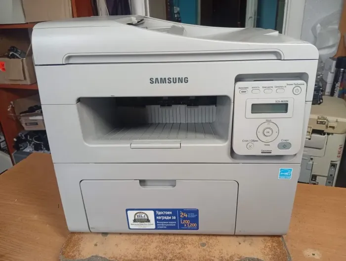 БФП Б-клас Samsung SCX-4650N / лазерний монохромний друк / 1200x1200 dpi / A4 / 24 стор/хв / USB 2.0, Ethernet / Дуплекс б/в - зображення 2