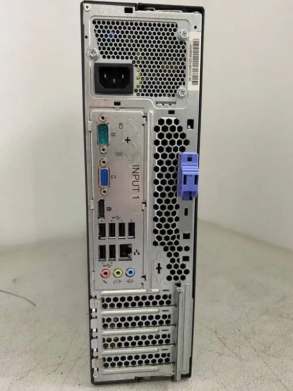 Комп'ютер Lenovo ThinkCentre M81 SFF / Intel Core i5-2400 (4 ядра по 3.1 -3.4 GHz) / 8 GB DDR3 / 250 GB HDD / Intel HD Graphics 2000 / DVD-ROM б/в - зображення 4