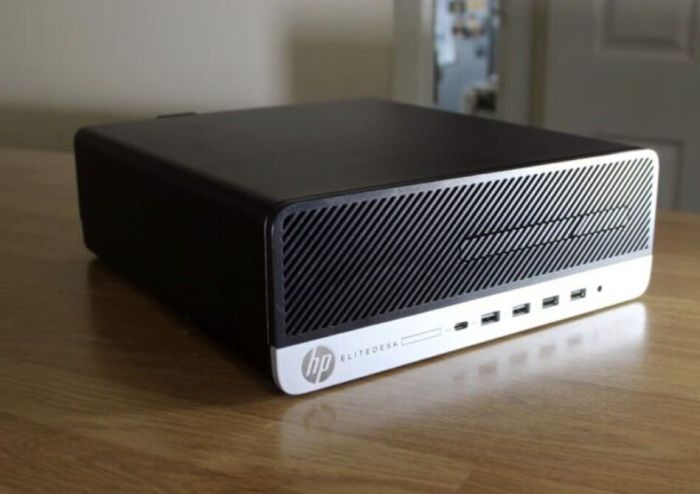 ПК HP EliteDesk 705 G4 SFF / AMD Ryzen 5 2400G (4 (8) ядра по 3.6 - 3.9 GHz) / 8 GB DDR4 / 256 GB SSD M.2 / AMD Radeon RX Vega 11 Graphics / Win 10 Pro б/в - зображення 2